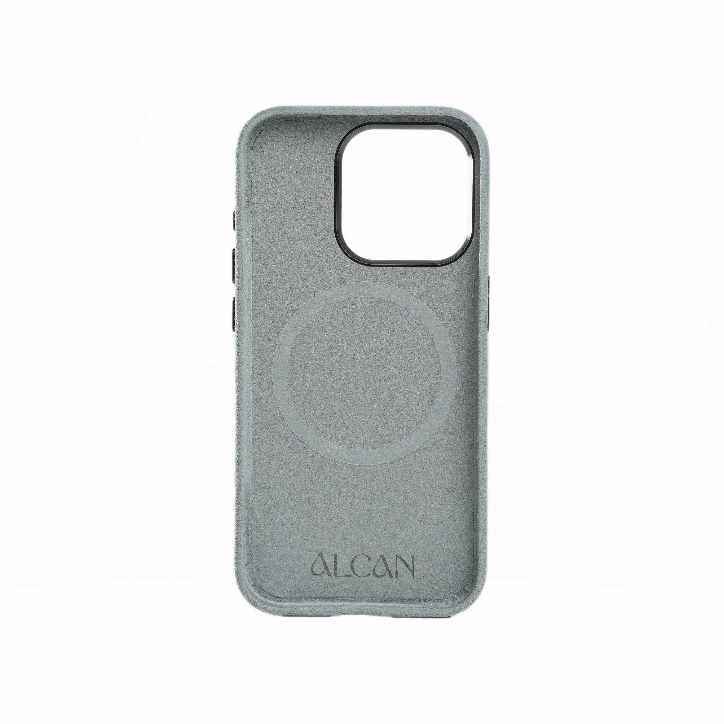 iPhone 15 Pro – Alcantara Case – Space Gray